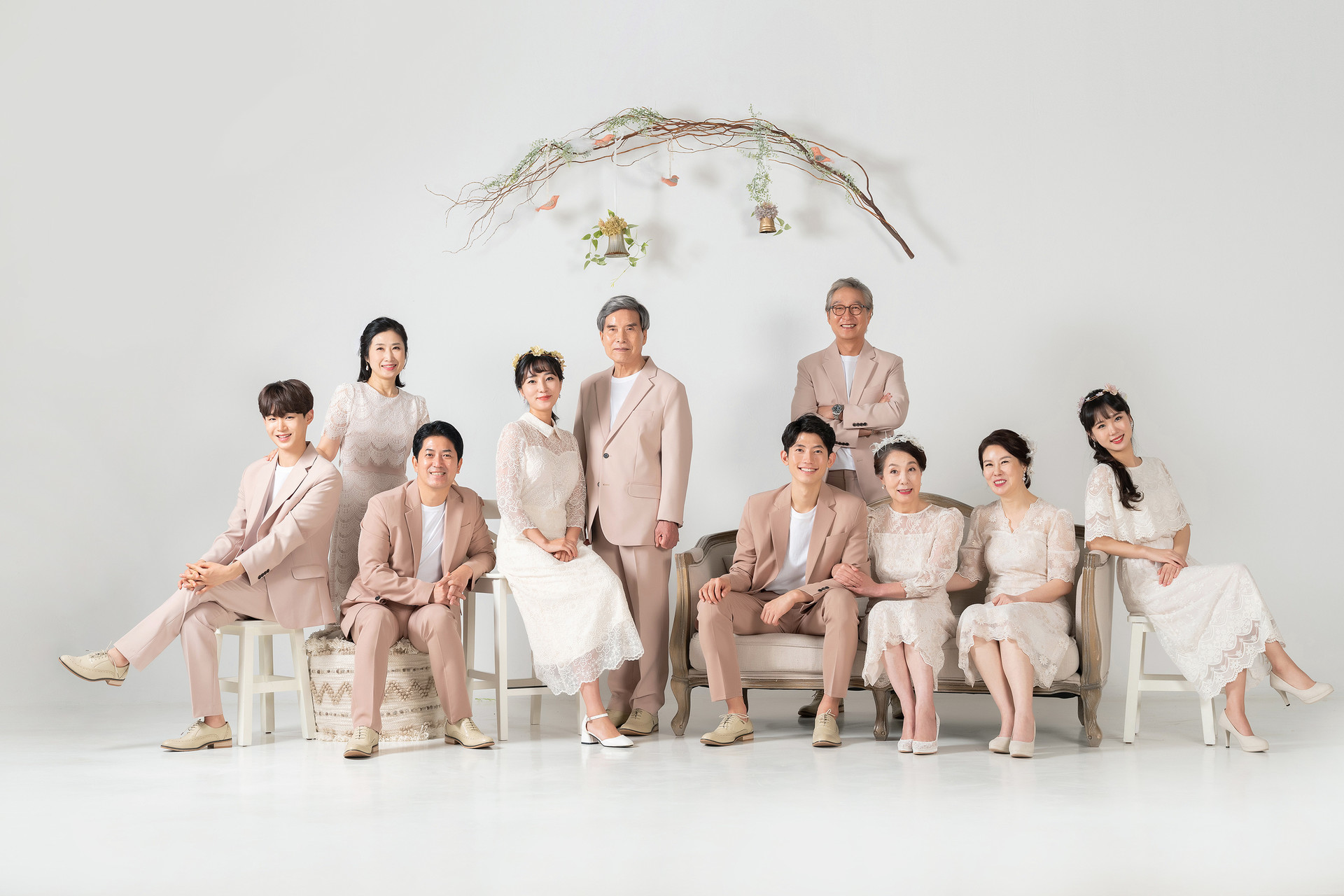 목포 대가족사진 촬영
